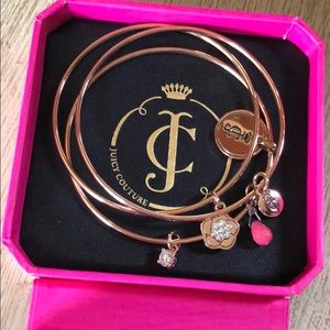 NWT Juicy Couture bangle set